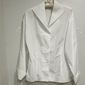 Preston & York Classic White Blouse